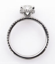 Load image into Gallery viewer, GIA 2.51CT ESTATE VINTAGE CUSHION DIAMOND ENGAGEMENT WEDDING PLATINUM RING