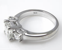 Load image into Gallery viewer, GIA 1.60CT ESTATE VINTAGE PRINCESS DIAMOND ENGAGEMENT WEDDING RING 14K WG