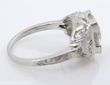 Load image into Gallery viewer, 3.07CT ANTIQUE VINTAGE DECO OLD EURO DIAMOND ENGAGEMENT WEDDING RING PLAT EGL