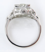 Load image into Gallery viewer, 3.07CT ANTIQUE VINTAGE DECO OLD EURO DIAMOND ENGAGEMENT WEDDING RING PLAT EGL