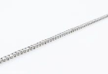 Load image into Gallery viewer, 7.50CT ESTATE VINTAGE ROUND DIAMOND TENNIS NECKLACE 14K WHITE GOLD