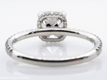 Load image into Gallery viewer, GIA 2.51CT ESTATE VINTAGE CUSHION DIAMOND ENGAGEMENT WEDDING PLATINUM RING