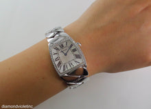 Load image into Gallery viewer, Authentic Cartier La Dona Ladies 29mm by 27mm Watch 18k White Gold bezel with diamond set